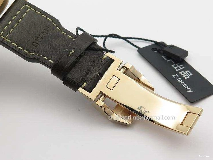 MIROTIME 0108 Big Pilot IW500909 RG ZF 1:1 Best Edition Le Petit Prince On Brown Leather Strap A Breathable 7293